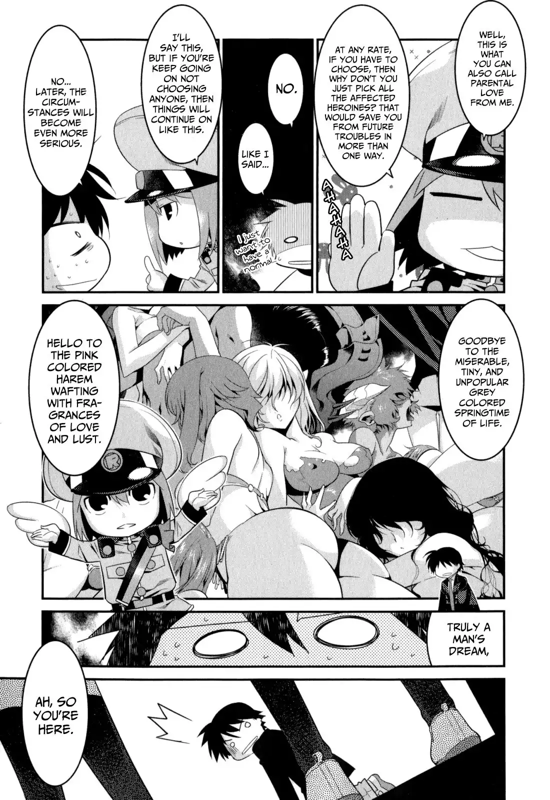 Ore ga Heroine o Tasukesugite Sekai ga Little Mokushiroku!? Chapter 17 18